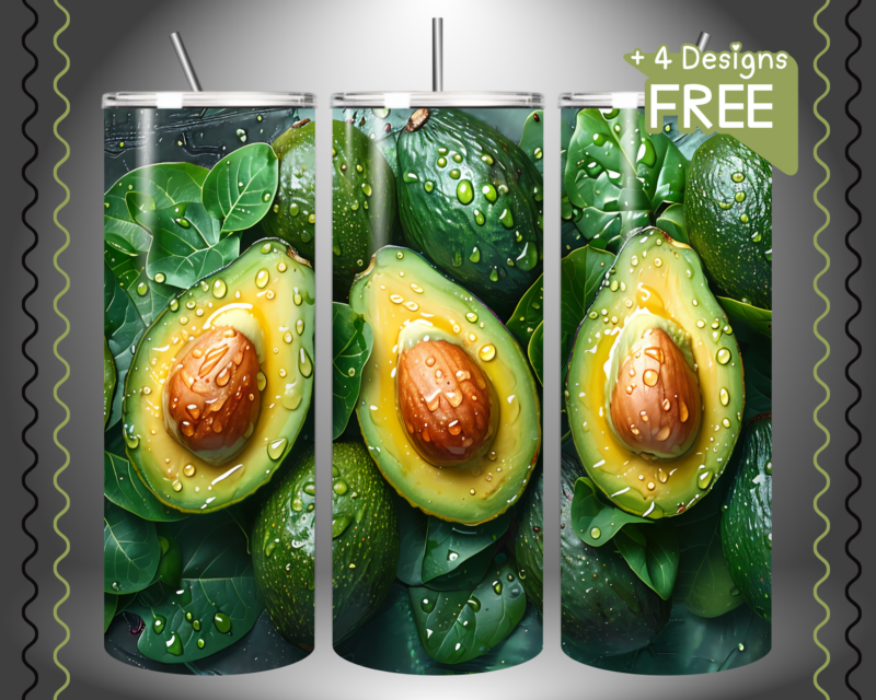 Avocado tumbler