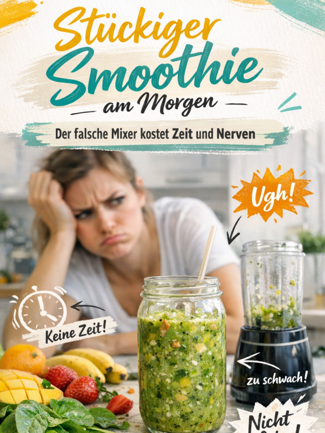 Perfekter Smoothie ohne Stücke