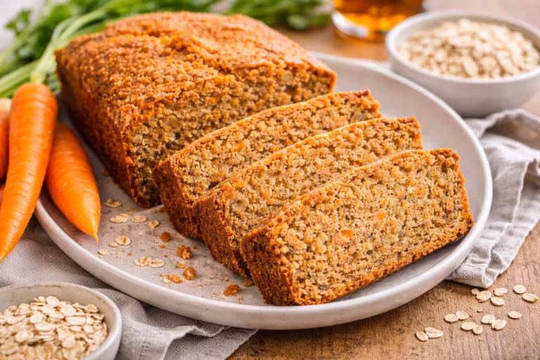 Karottenkuchen mit Haferflocken