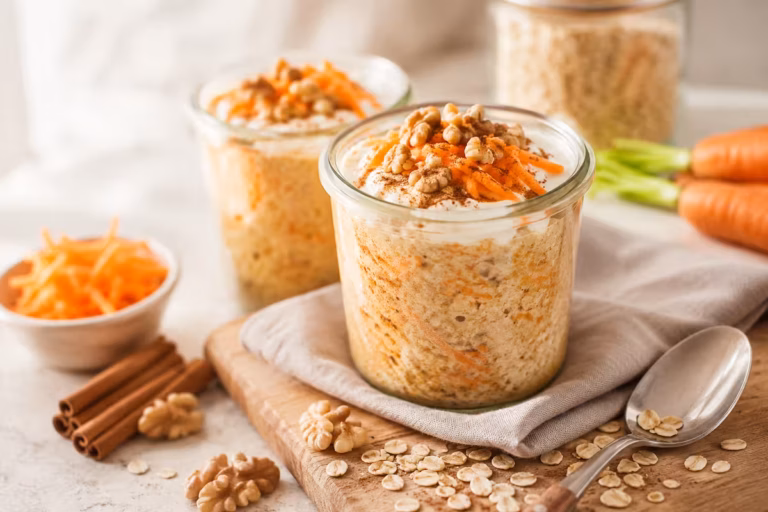 Carrot Cake Overnight Oats