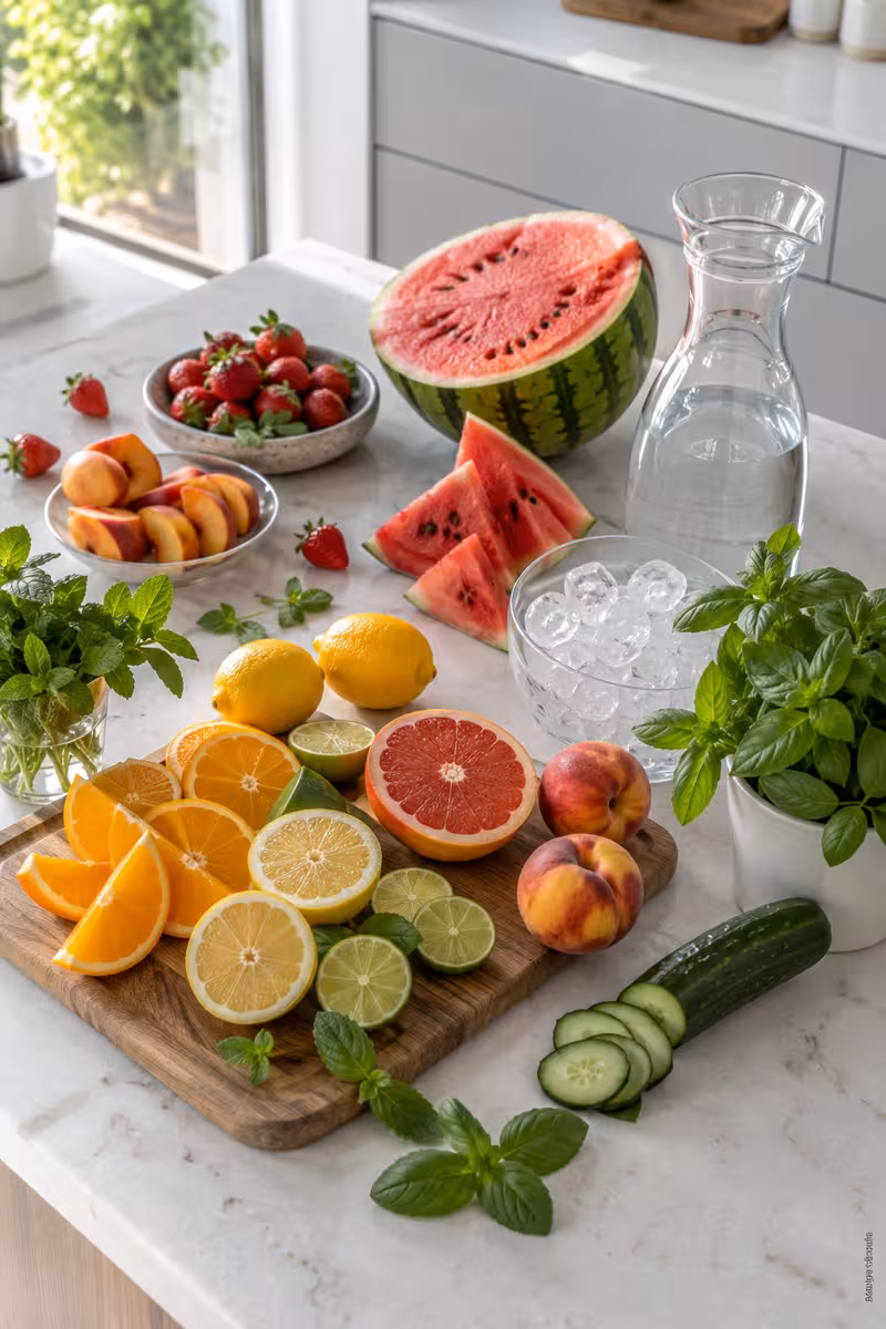 Sommergetränke selber machen: 9 alkoholfreie Rezepte 3 Zutaten für: Sommergetränke selber machen: 9 alkoholfreie Rezepte
