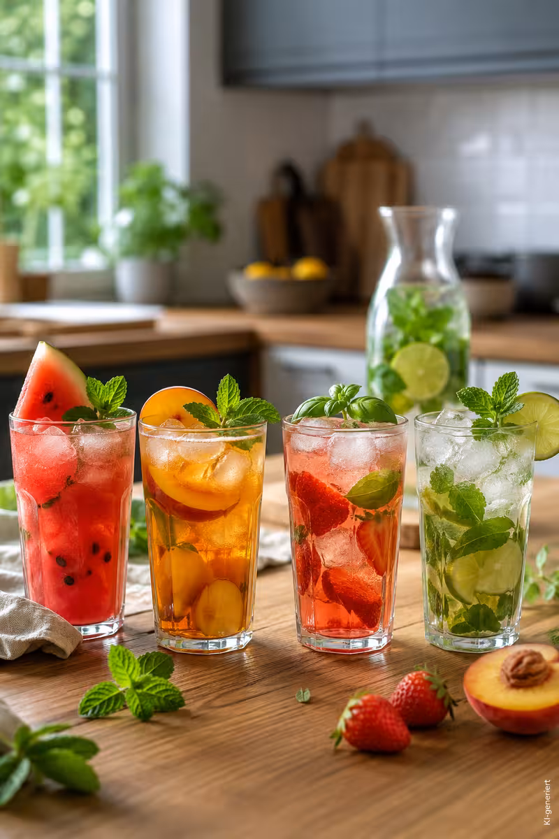 Sommergetränke selber machen: 9 alkoholfreie Rezepte 5 Weitere Ansicht zu: Sommergetränke selber machen: 9 alkoholfreie Rezepte