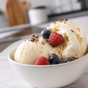 Protein-Eis ohne Zucker selber machen – ohne Eismaschine 7 Fertiges Gericht: Protein-Eis ohne Zucker selber machen – ohne Eismaschine
