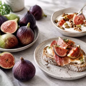 Feigen-Rezepte: süße und herzhafte Ideen mit frischen Feigen 7 Fertiges Gericht: Feigen-Rezepte: süße und herzhafte Ideen mit frischen Feigen