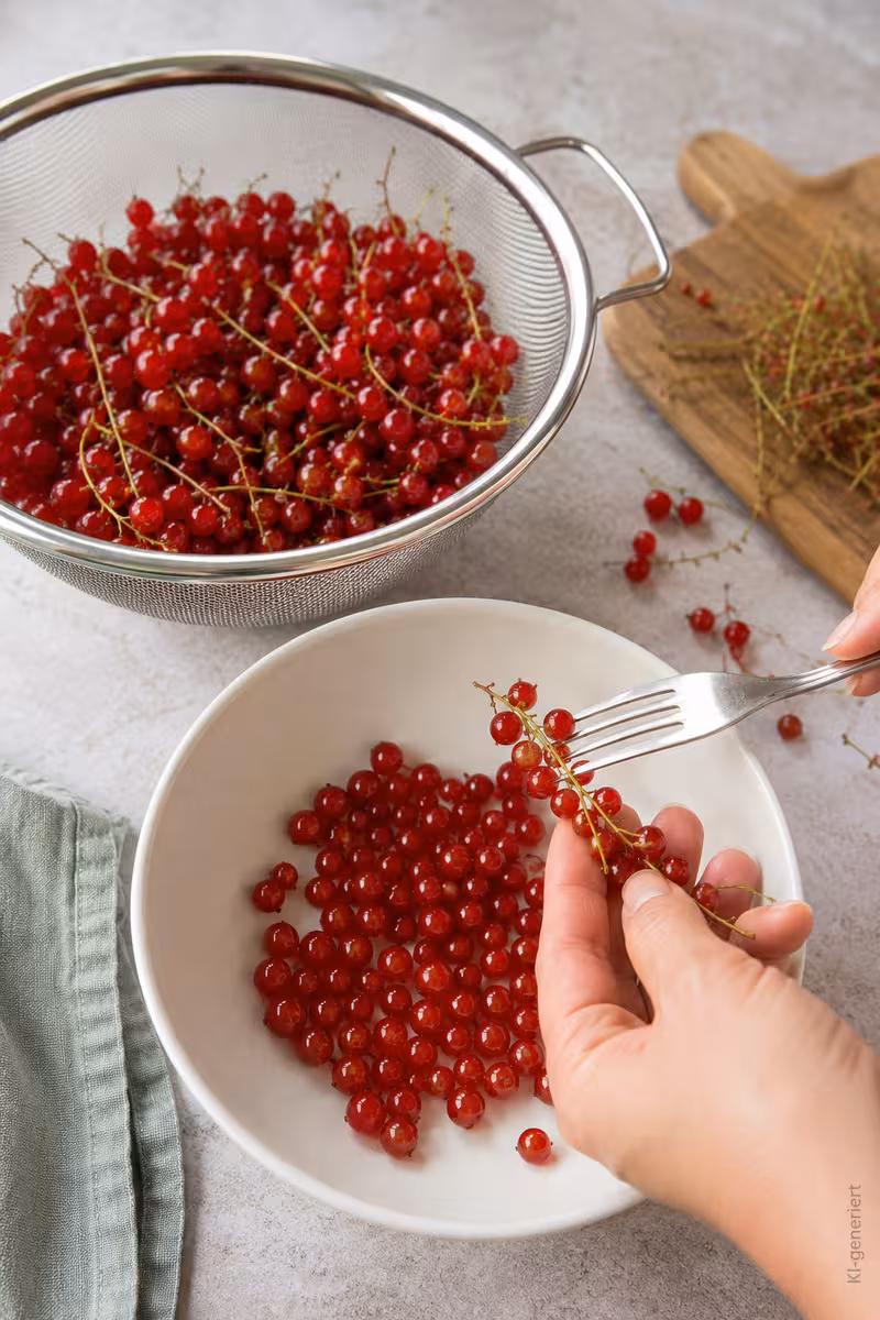 Rustikales Dessert mit Johannisbeeren und knusprigem Teigrand 5 Zutaten für: Rustikales Dessert mit Johannisbeeren und knusprigem Teigrand