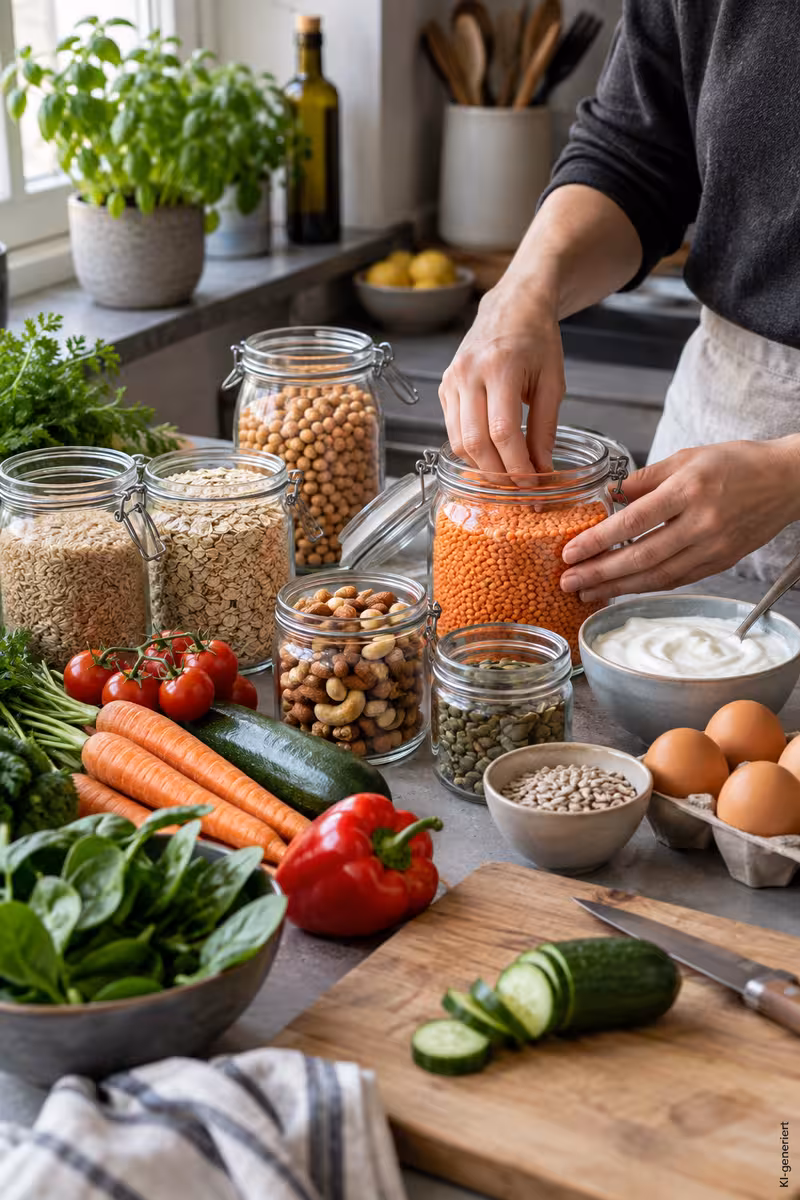Zutaten für: Vegetarisch leben: So gelingt der Einstieg im Alltag