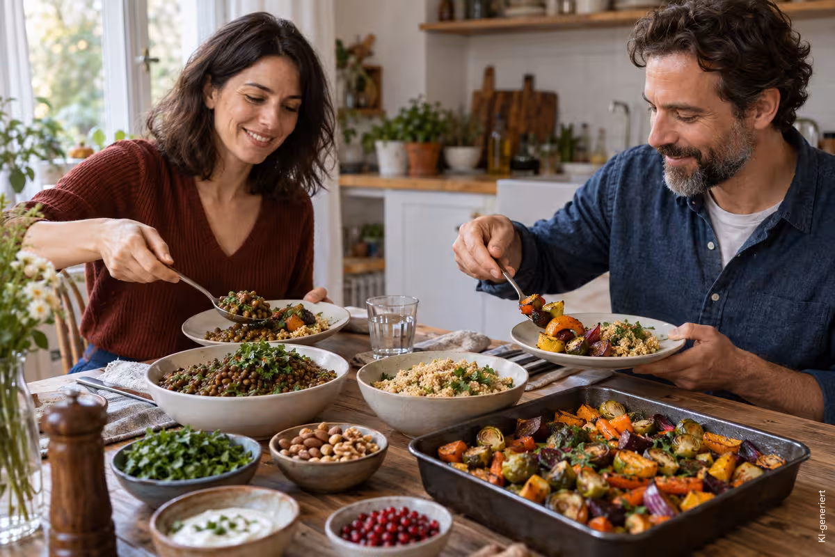 Fertiges Gericht: Vegetarisch leben: So gelingt der Einstieg im Alltag