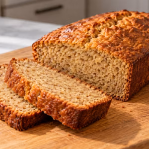 Fertiges Gericht: Bananenbrot ohne Mehl backen